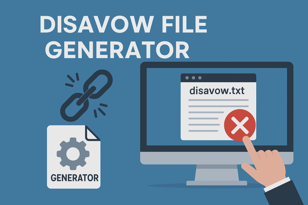 Disavow File Generator