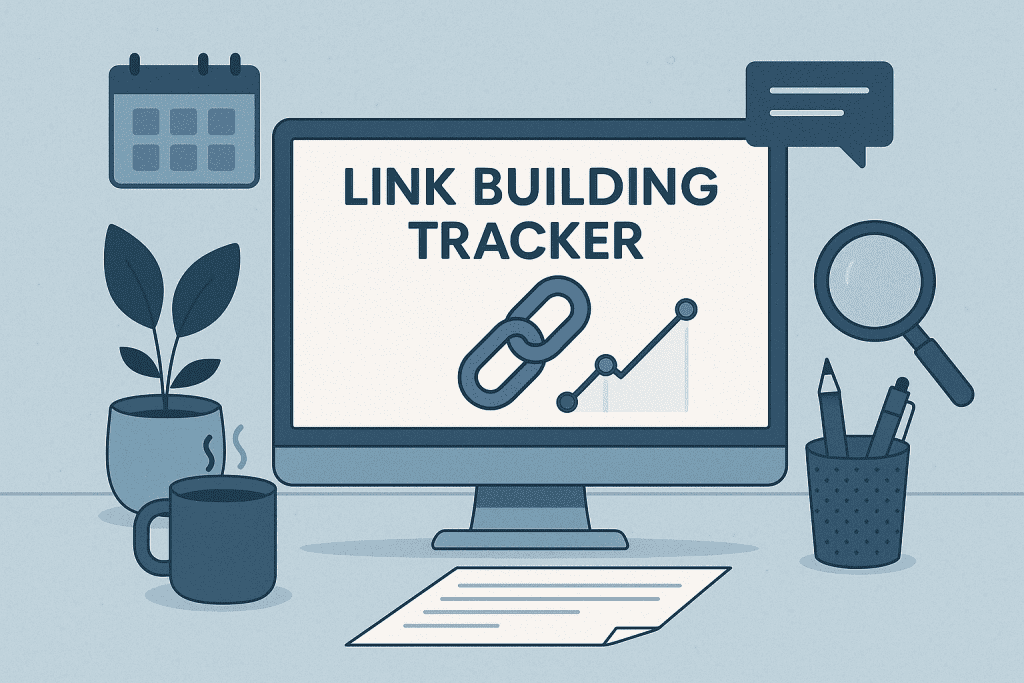 link building tracker spreadsheet