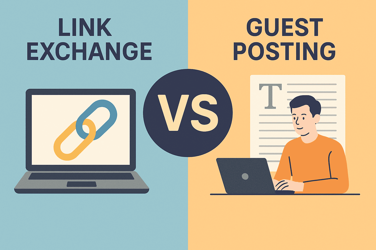 Link Exchange vs Guest Posting – Which Strategy Is Better